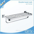 China stainless steel wall shower shelf, bathroom hanging shelf rack